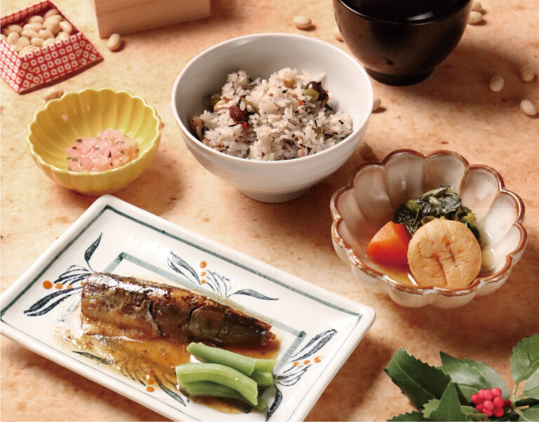 いわしの山椒煮とがんもの含め煮